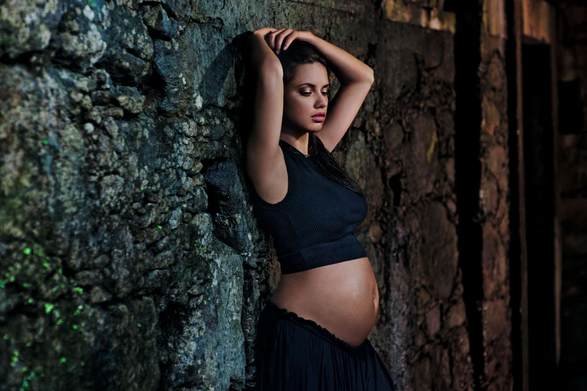 Kalendarz Pirelli 2013 - Adriana Lima w ciąży